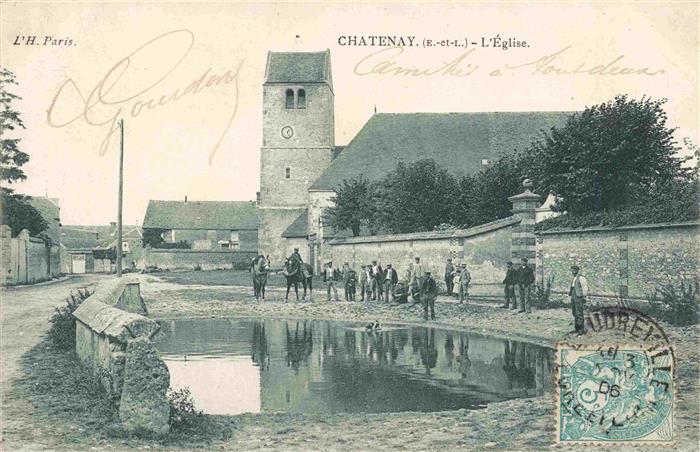 Chatenay 28 Eure-et-Loir L'Eglise