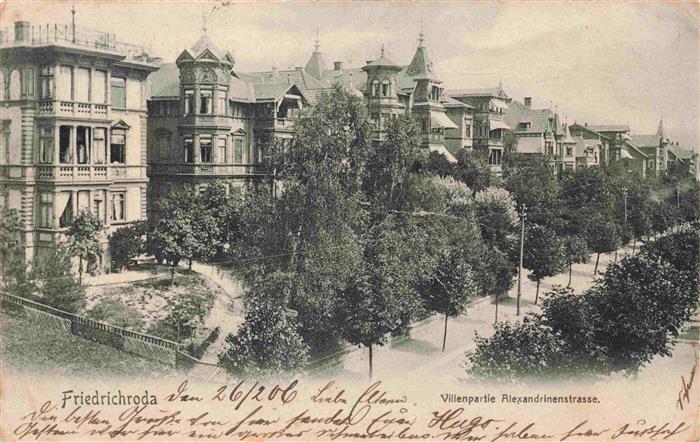 Friedrichroda Villen Alexandrinenstrasse