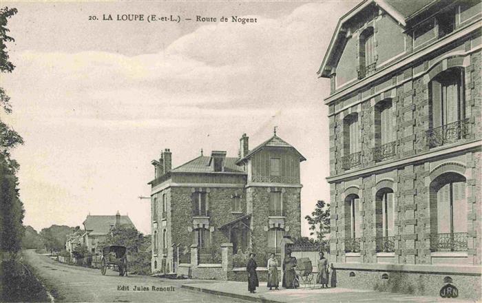 La Loupe 28 Eure-et-Loir Route de Nogent