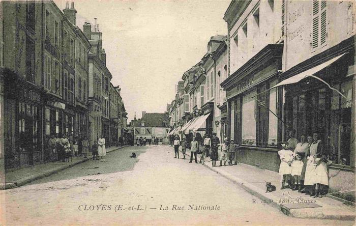 Cloyes-sur-le-Loir 28 Eure-et-Loir Rue Nationale