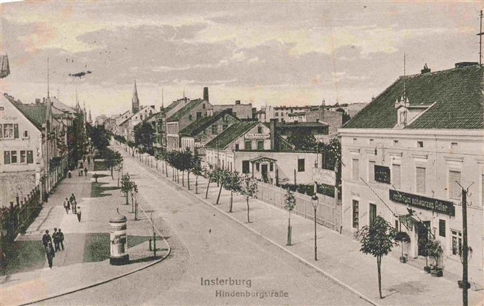 INSTERBURG Tschernjachowsk Kaliningrad RU Hindenburgstrasse Feldpost