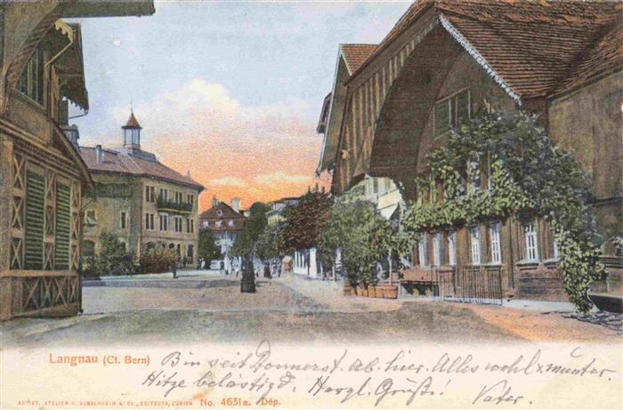 Langnau Emmental BE Ortszentrum