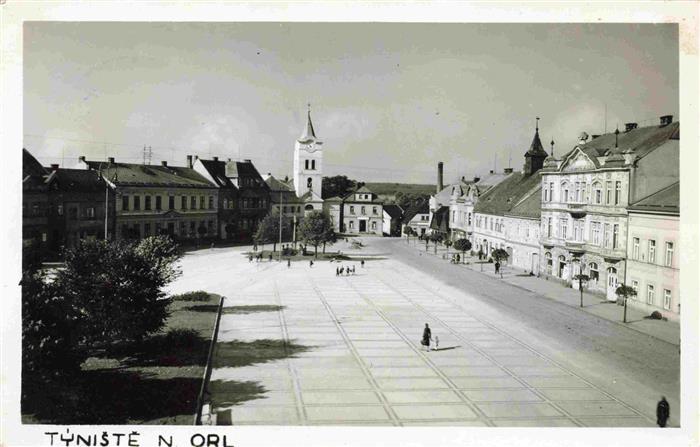 Tyniste nad Orlici Reichenau Knieschna CZ Stadtplatz
