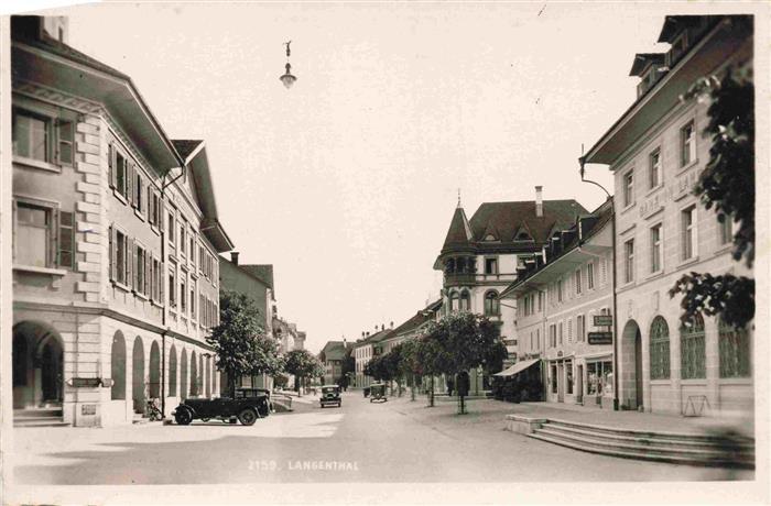 LANGENTHAL BE Hauptstrasse