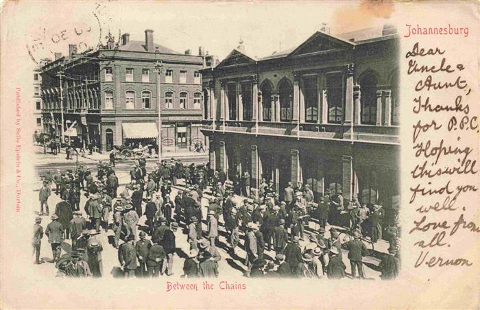 Johannesburg  Gauteng RSA Between the chains