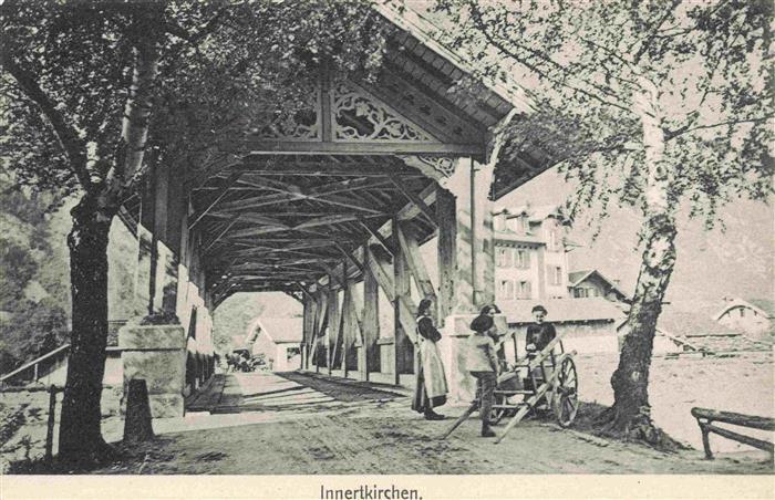 Innertkirchen BE Holzbruecke