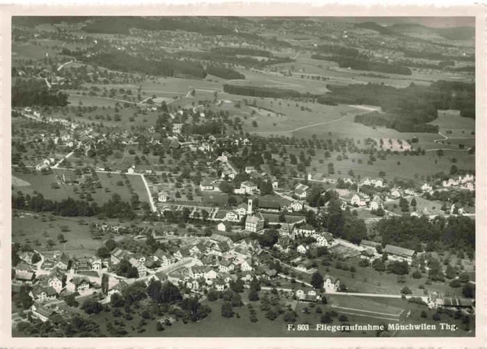 Muenchwilen TG Fliegeraufnahme