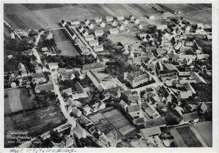 Giebelstadt Bayern Fliegeraufnahme