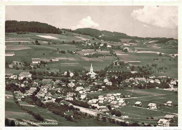 Grosshoechstetten BE Fliegeraufnahme