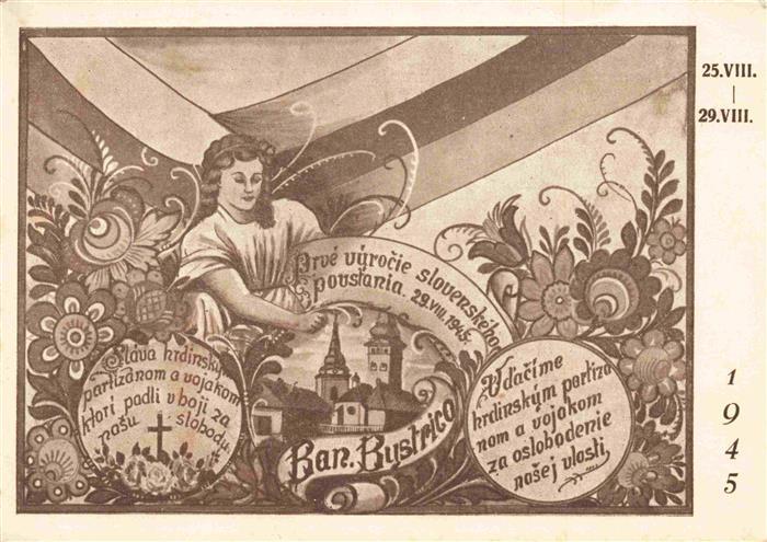 BANSKA BYSTRICA Neusohl SK Kuenstlerkarte