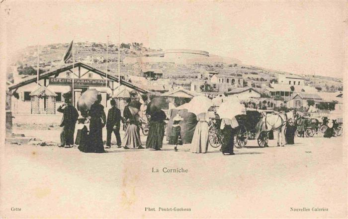 La Corniche Sete Cette 34 Herault Vue générale