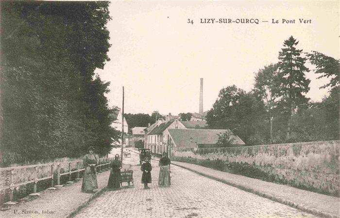Lizy-sur-Ourcq 77 Seine-et-Marne Le Pont Vert