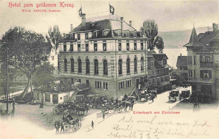 Erlenbach ZH Hotel zum goldenen Kreuz