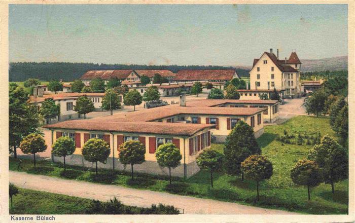 BueLACH ZH Kaserne Kuenstlerkarte