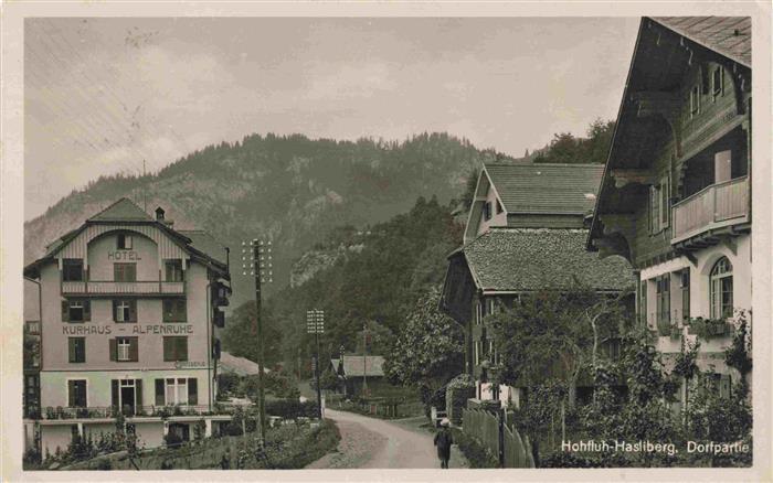 Hohfluh-Hasliberg Bruenig BE Dorfpartie