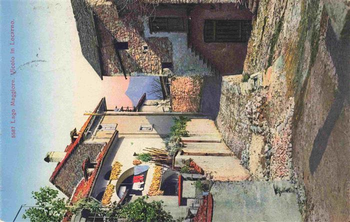 Vicolo LOCARNO Lago Maggiore TI Dorfpartie