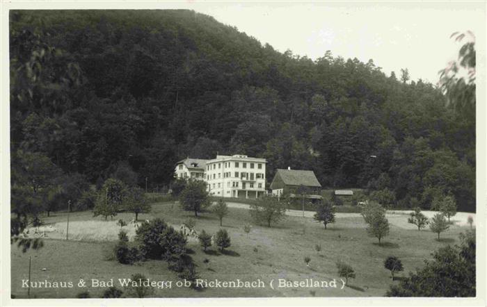 Rickenbach BL Kurhaus und Bad Waldegg