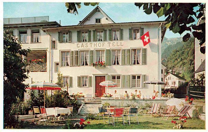 Muehlehorn Walensee GL Hotel Tell Garten