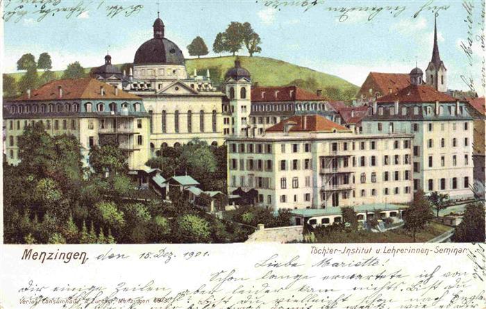 Menzingen ZG Toechter-Institut und Lehrerinnen-Seminar