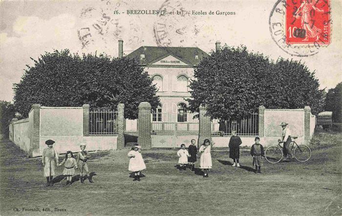 Brezolles 28 Eure-et-Loir Ecoles de Garcons