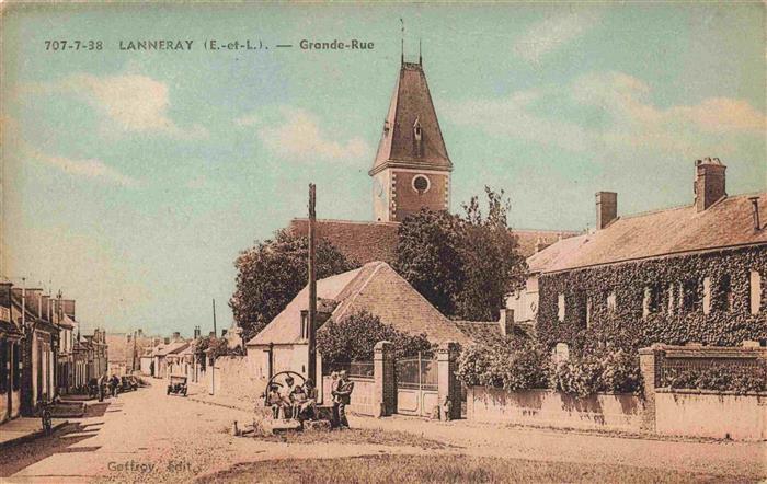 Lanneray 28 Eure-et-Loir Grande Rue