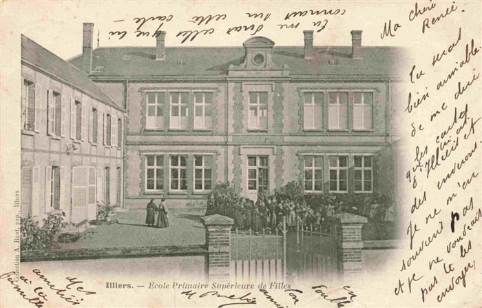 Illiers-Combray 28 Eure-et-Loir Ecole Primaire Supérieure de Filles