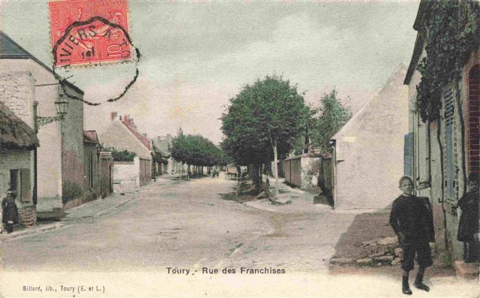 Toury 28 Eure-et-Loir Rue des Franchises