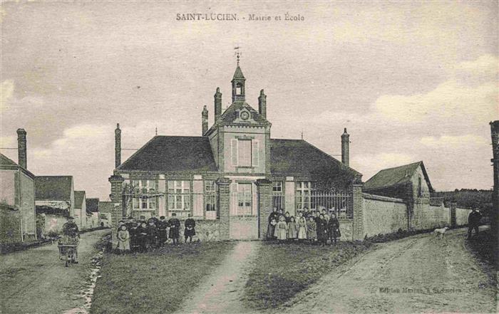 Saint-Lucien 28 Eure-et-Loir Mairie et Ecole