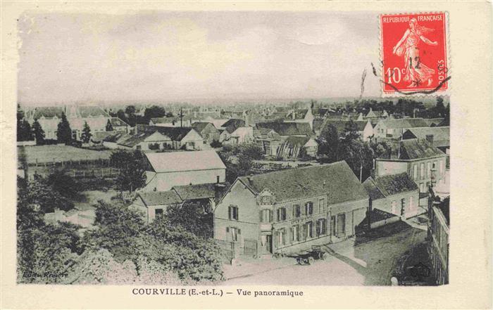 Courville -sur-Eure 28 Eure-et-Loir Vue panoramique