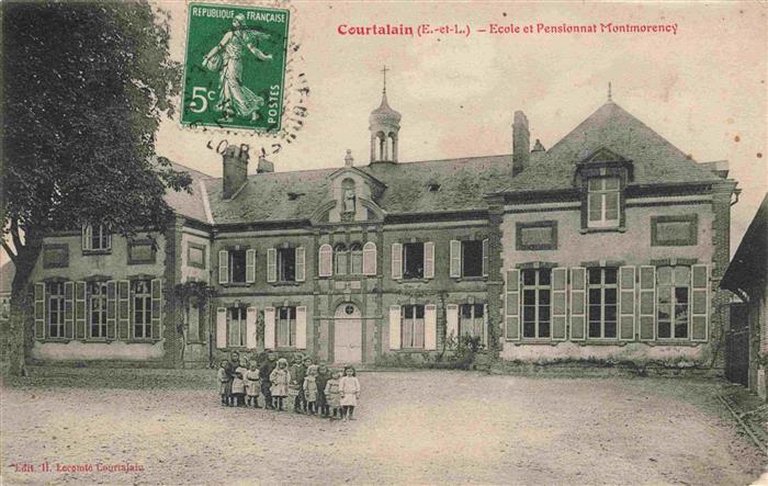 Courtalain Courtalin 28 Eure-et-Loir Ecole et Pensionnat Montmorency