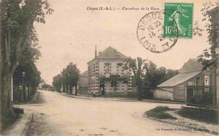 Cloyes-sur-le-Loir 28 Eure-et-Loir Carrefour de la Gare