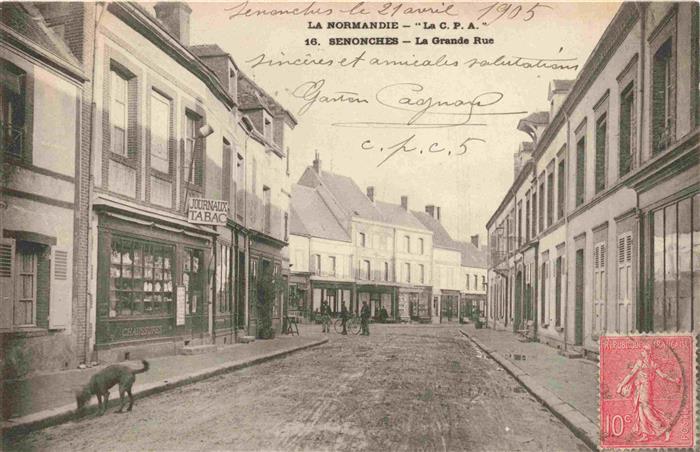 Senonches 28 Eure-et-Loir La Grande Rue