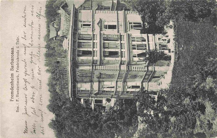 Friedrichroda Fremdenheim Barbarossa