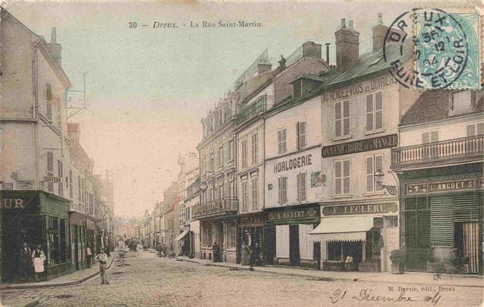 Dreux 28 Eure-et-Loir Rue Saint Martin