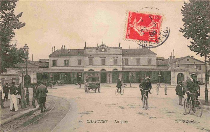 Chartres 28 Eure-et-Loir La gare