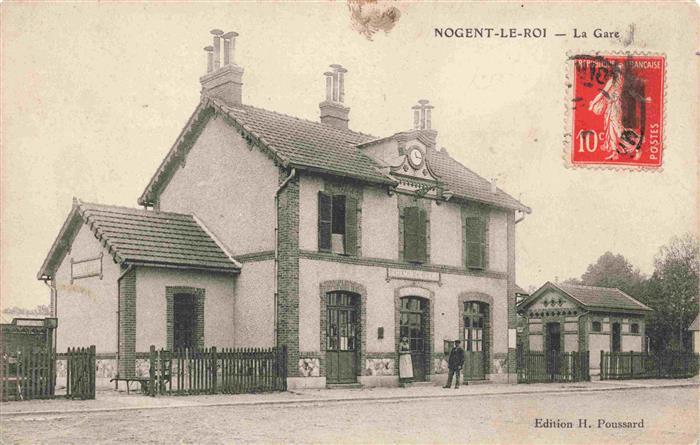 Nogent-le-Roi La gare Bahnhof