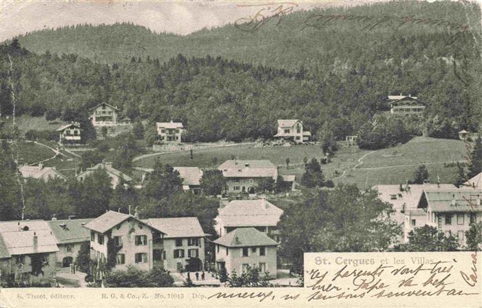 St-Cergues Saint-Cergues Nyon VD et les villas