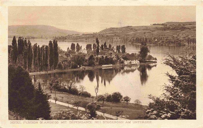 Steckborn Untersee TG Panorama Hotel Pension Glarisegg mit Dependance