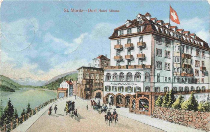 St Moritz SANKT MORITZ GR Hotel Albana