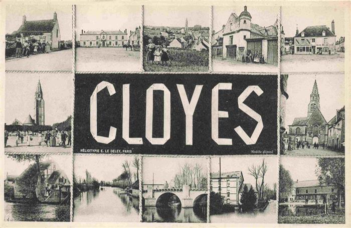 Cloyes-sur-le-Loir 28 Eure-et-Loir Teilansichten