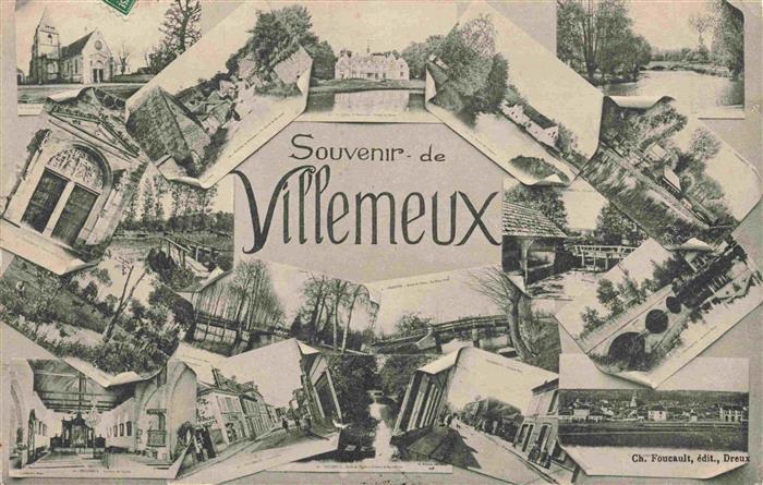 Villemeux-sur-Eure 28 Eure-et-Loir Souvenir de la ville