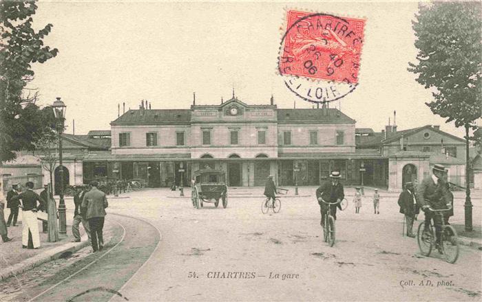 Chartres 28 Eure-et-Loir La gare