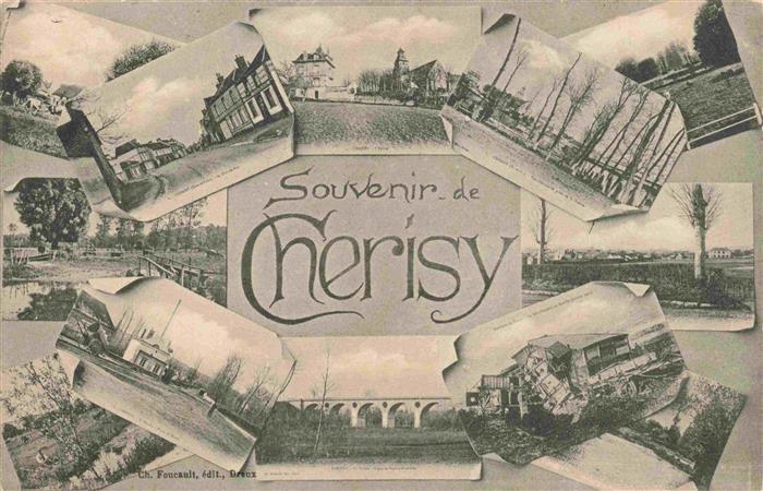Cherisy 28 Eure-et-Loir Souvenir de la ville
