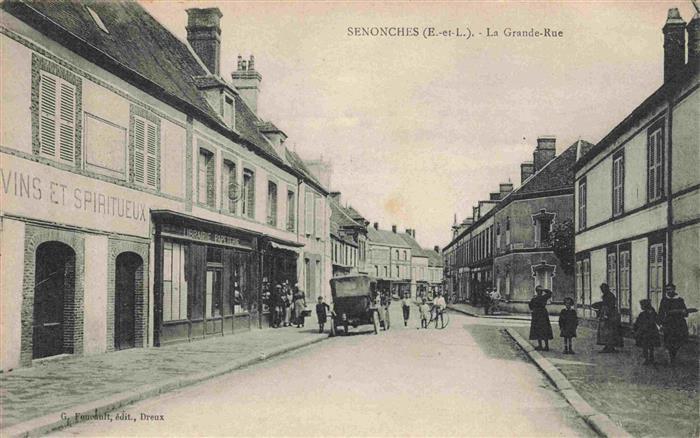 Senonches 28 Eure-et-Loir La Grande Rue