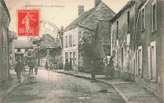 Denonville 28 Eure-et-Loir Rue d'Auneau