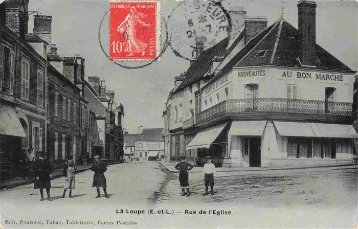 La Loupe 28 Eure-et-Loir Rue de l'Eglise