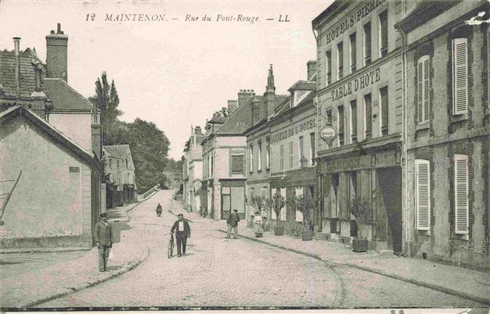 MAINTENON 28 Eure-et-Loir Rue du Pont Rouge