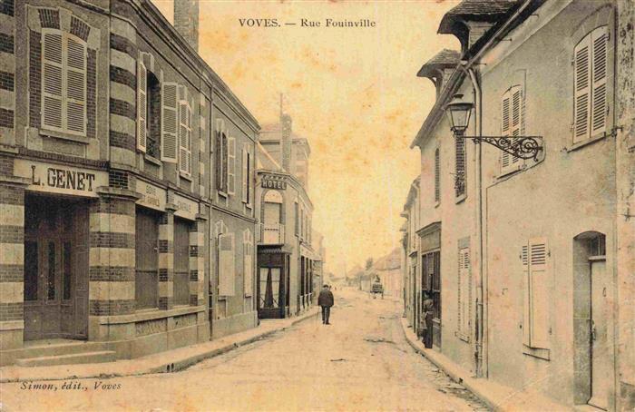 Voves 28 Eure-et-Loir Rue Fouinville
