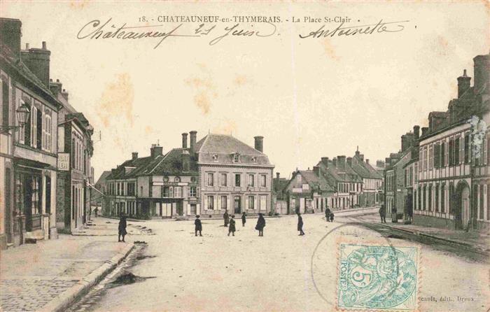 Chateauneuf-en-Thymerais Chateauneuf-en-Thimerais 28 Eure-et-Loir Place Saint Cl