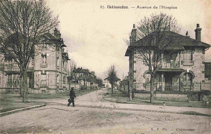 Chateaudun 28 Eure-et-Loir Avenue de l'Hospice